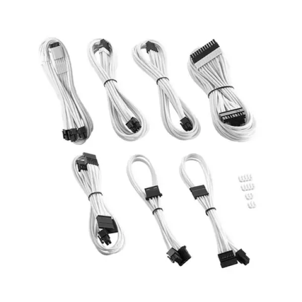 CableMod PRO ModMesh RT-Series Cable set pro RMi a RMx / bílý (CM-PCSR-16P3KIT-NKW-R)