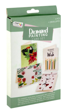 Diamantové malování blahopřání - Craft Creative