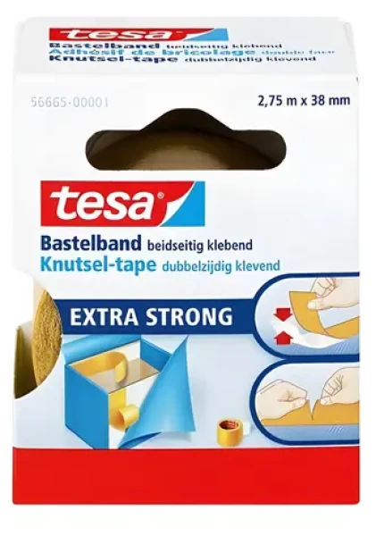 Tesa Lepicí páska transparentní 38 mm / Lepicí páska / Permanentní / 2,75 m (56665-00001-01)