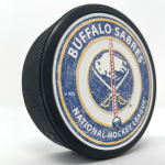 Mustang Puk Buffalo Sabres NHL Center Ice