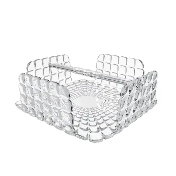 Guzzini Držák ubrousků Tiffany bílá / Držák ubrousků / akrylát / 20 x 20 x 7,3 cm (19870000)