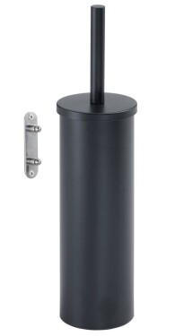 Gedy - FLIP WC štětka závěsná, systém Lift&Clean, černá mat 52330314
