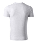 Peak tričko unisex světle šedý melír XL