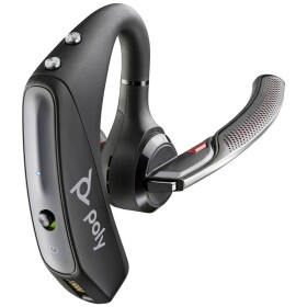 HP Poly Voyager 5200 In Ear Headset Bluetooth® mono černá headset, monofonní, za uši