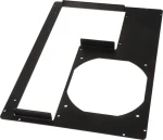 DimasTech PCI-Backpanel Micro-ATX grafitová černá / Krycí panel slotů / Micro-ATX / 5 slotů (S0022GB)