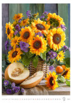 Nástěnný kalendář 2027 Helma Magic Flowers
