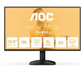 AOC MT 23,8" 24B31H - 1920x1080,IPS,120Hz,D-Sub,1xHDMI EDF_492042