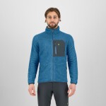 KARPOS Rocchetta Evo Fleece, Deep Water/Woodl.Gray velikost: XL