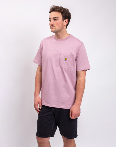 Tričko Carhartt WIP S/S Pocket T-Shirt Hortensia