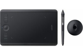 Wacom Intuos Pro S / grafický tablet / 5080 LPI / 8192 úrovní přítlaku / 157 x 98 mm / USB a Bluetooth (PTH460K0B)