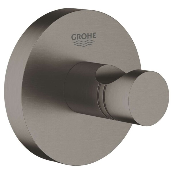 GROHE - Essentials Háček na koupací plášť, kartáčovaný tmavý grafit 40364AL1