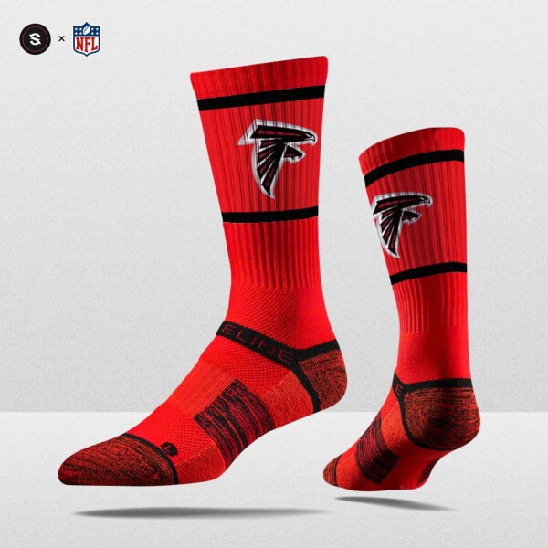 Pánské ponožky Atlanta Falcons NFL Strideline Premium Crew