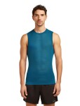 Pánské merino tílko ICEBREAKER Mens 75 Cool-Lite Featherlight Tank, Atlantis velikost: L