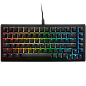 Ducky Tinker 75 Cherry MX-Speed Silver černá / herní klávesnice / podsvícená / mechanická / drátová USB-C / US (PKTI2383AST-CPUSPDOECLAAW1)