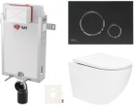 Závěsný WC set k zazdění SAT SIKOSZTOR6778 SIKOSZTOR6778