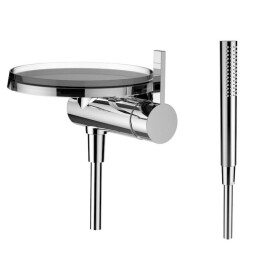 Laufen - Kartell Sprchový set Disc s baterií pod omítku, chrom H3313390041411