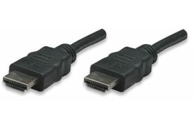 Manhattan HDMI kabel s ethernetem 15m / HDMI-HDMI / stíněný / černá (308434)