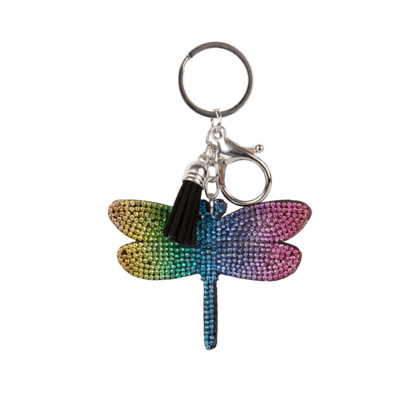 Štrasová klíčenka - Vážka - Albi