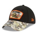 New Era Pánská kšiltovka Cleveland Browns NFL 2021 On-Field Salute to Service 39THIRTY Flex Fit Velikost: M/L