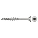 Fischer 574048 šrouby do dřevotřísky 5 mm 60 mm TX Nerezová ocel 100 ks