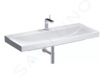 GEBERIT - Xeno 2 Umyvadlo 1200x480 mm, otvor pro baterii, bez přepadu, s KeraTect, bílá 500.551.01.1