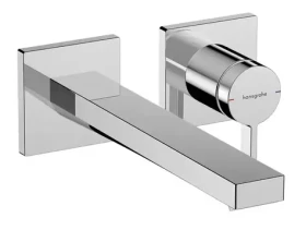 Hansgrohe Tecturis E - Umyvadlová baterie pod omítku | s výpustí | 2-otvorová instalace | EcoSmart | chrom (73051000)