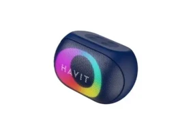 Havit SK885BT modrá / Přenosný Bluetooth reproduktor / 8W / Bluetooth 5.3 / AUX / FM (SK885BT blue)