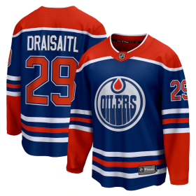 Fanatics Pánský Dres Edmonton Oilers Leon Draisaitl #29 Breakaway Alternate Jersey Velikost: