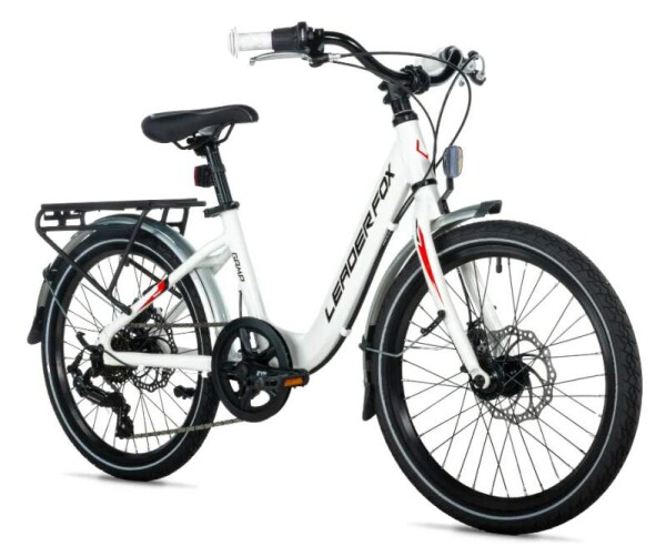 Dětské kolo LEADER FOX GAMP dívčí 20", model 2026-2, barva white