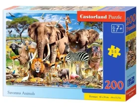 Castorland 222155 Safari
