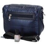 Módní dámská prošívaná crossbody/ledvinka Jaime, tmavě modrá