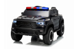 Mamido Elektrické autíčko Dodge Ram černé s majáky 4x4 | 12V10Ah