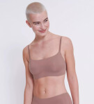 Dámská podprsenka ZERO Feel 2.0 Ultra Bra - BROWN - hnědá 1141 - SLOGGI BROWN L