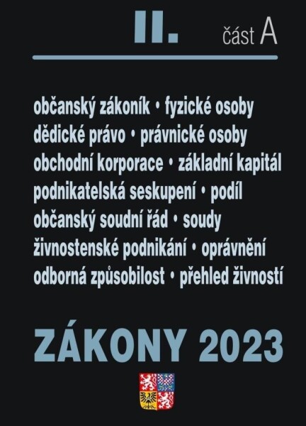 Zákony II Občanský zákoník