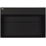 DEANTE - Correo nero Granitové umyvadlo na desku, s krycí deskou CQR_NU6M