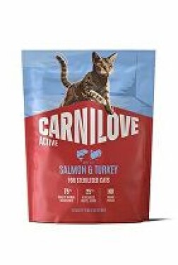 Carnilove Cat Active Dry Salmo&Turkey Steril.Ad.AB400g