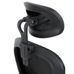 Kancelářská židle, houpací mechanismus, černá, KA-K2021 BK