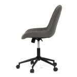 Pracovní židle, výškově nastavitelná, šedá látka, KA-V3120 GREY3