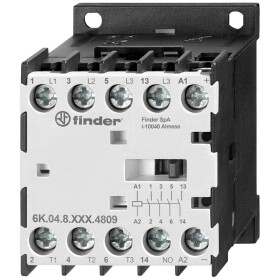 Finder 6K.04.8.230.4309 průmyslové relé 4 spínací kontakty 4 kW 230 V/AC 9 A 1 ks