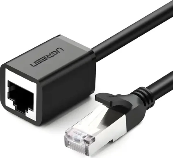 Ugreen Síťový kabel RJ45 (M) - RJ45 (M) 0,5 m černá / Síťový kabel / Cat.6 FTP (UGR259BLK)