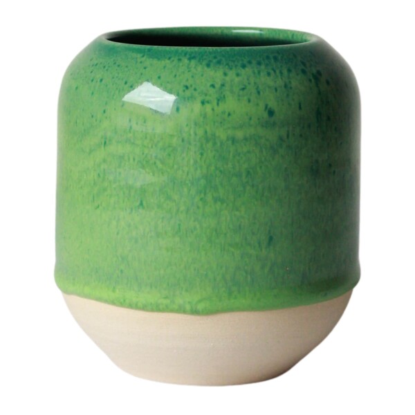 Studio Arhoj Stojánek na psací potřeby Green Python, zelená barva, keramika