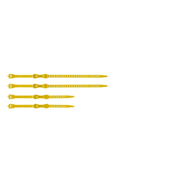 SEA TO SUMMIT Stretch-Loc Mini Strap Set - 4 ks barva: Sulphur
