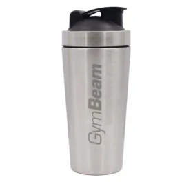 Šejkr Steel 750 ml - GymBeam (750 ml, šedá) (30941-1-750)
