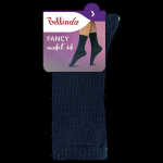 Dámské ponožky z modalu FANCY RIB MODAL SOCKS - BELLINDA - modrá 39 - 42