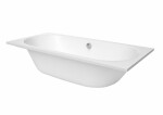 Obdélníková vana SAT Infinitio 170x80 cm akrylát levá i pravá SATVINF170 SATVINF170