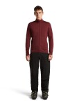 Pánská merino mikina ICEBREAKER Mens Merino 400 RealFleece Descender LS Zip, Port velikost: XXL