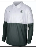 Pánská šusťáková Bunda Michigan State University NIKE Grey Letter Velikost: XL