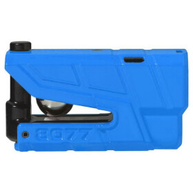 Zámek na kotoučovou brzdu s alarmem Abus Granit Detecto X-Plus 8077, modrý - Modrá