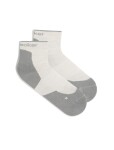 Dámské merino turistické ponožky ICEBREAKER Wmns Hike+ Light Mini, Ecru Heather/Alloy velikost: 41-43 (L)