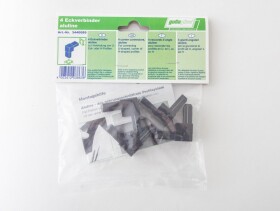 GEOMAT Aluline rohová spojka